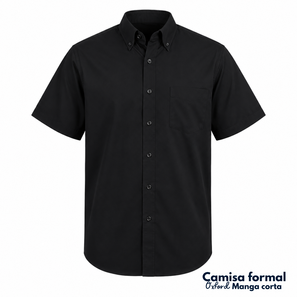 4 Camisa Formal Oxford Manga Corta - Imagen 1